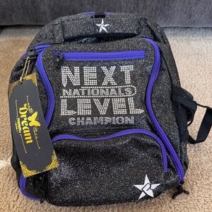 Rebel cheer backpack next level nations champion NWT